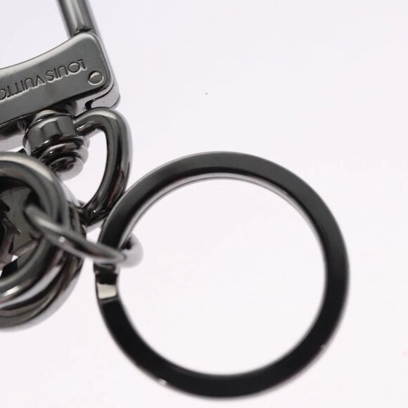 LOUIS VUITTON Monogram Eclipse Porte Cles Dragonne Key Holder M61950 Auth EC798 - Picture 9 of 10